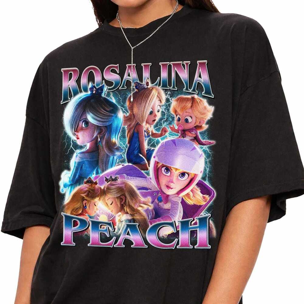 Space Princess And Mushroom Princess Shirt